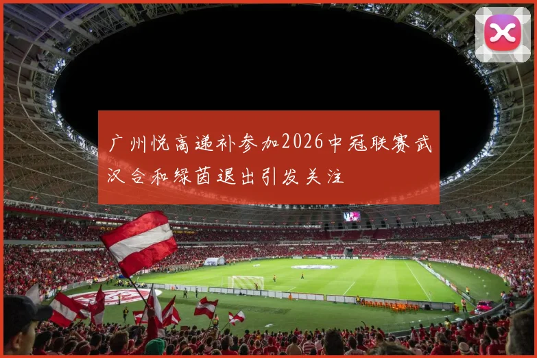 广州悦高递补参加2026中冠联赛武汉合和绿茵退出引发关注